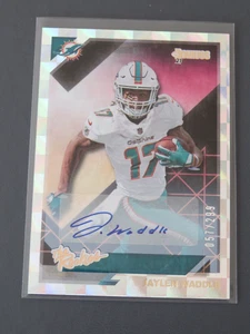 2021 Donruss Football Jaylen Waddle The Rookies AUTO SP /299 TR-JWA MINT - Picture 1 of 1