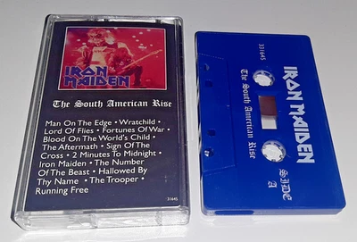 IRON MAIDEN - SOUTH AMERICAN RISE - CASSETTE Foto 1 de 4