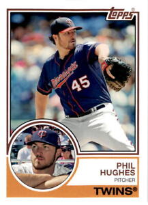 2015 Topps Archives #243 Phil Hughes    Minnesota Twins