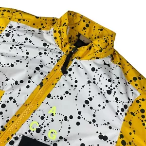 Nike Lab ACG Men’s Full Zip Puffer Jacket Yellow/Black/White • AQ3531 • Large - Picture 1 of 10