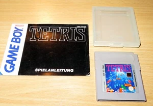 NINTENDO Gameboy Spiel TETRIS DMG-TR-NOE + Anleitung + Kunststoffhülle - KULT - Bild 1 von 4
