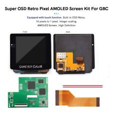 Gameboy Color GBC AMOLED Touch Laminated OSD Menu Retro Pixel OLED Screen kit