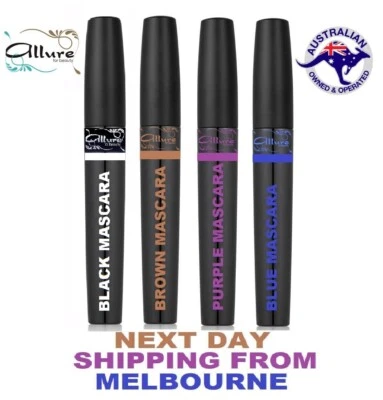 Blue, Brown, Purple Colour Mascara Eyelash Curling Waterproof  Australian Brand - image 1 of 4