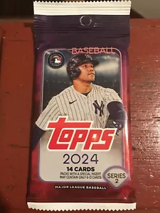 2024 Topps Series 2 Baseball Retail Pack (14 Cards) - Picture 1 of 3