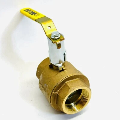 MILWAUKEE BA-400MXA 200  2" TWO-PIECE BRASS BALL VALVE 200WOG THREAD - Image 1 of 4