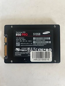 Samsung 2.5" 850 PRO 512GB SOLID STATE SSD Drive SATA, mixed - Picture 1 of 1
