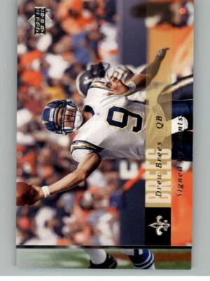 2006 Upper Deck Drew Brees 120   New Orleans Saints - Image 1 of 2