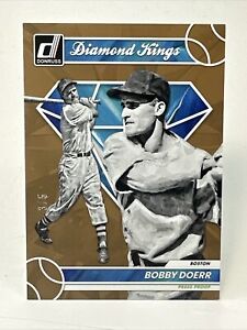 2023 Donruss 3/5 Gold Bobby Doerr Diamond Kings #14 - RED SOX - SSP