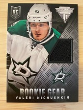 2013-14 Panini Anthology Titanium Update Gear Valeri Nichushkin Rookie RC DALLAS