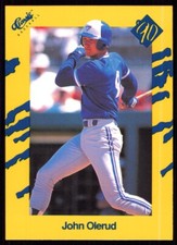 1990 Classic Yellow John Olerud Rookie Toronto Blue Jays #T96