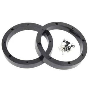 1 Pair 8" ABS Plastic Speaker Spacer Rings Subwoofer Custom Mounting Adapter - Picture 1 of 6