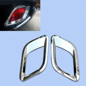 2x For Buick Encore 2013-2015 Car ABS Silver Rear LH RH Tail Light Cover Frame - Picture 1 of 2