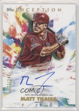 2020 Topps Inception Rookies & Emerging Stars /245 Matt Thaiss Rookie Auto RC
