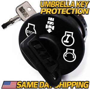 532193350 OEM Upgrade Key Switch For Husqvarna Poulan Craftsman 193350 w/2 KEYS - Picture 1 of 10