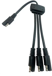 FOR 3-Way BatteryTenderChargerCable  Connector Cord 12V - Picture 1 of 12