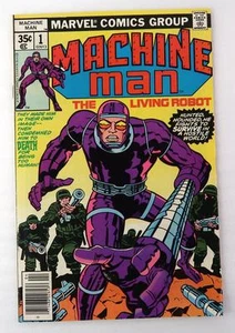 Machine Man 1 Marvel 1978 Bronze Age Key Jack Kirby 9.2 NM- NICE Example - Picture 1 of 9