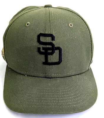 Sombrero camuflado San Diego Padres SD Era 59 fifty MLB ajustado 7 1/4 Foto 1 de 4