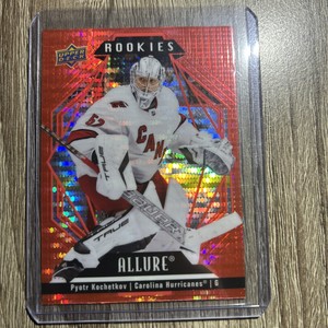 22-23 UD Allure Hockey Rookies Red Rainbow 108 Pyotr Kochetkov