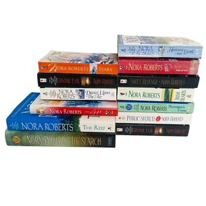 NORA ROBERTS Book Lot Of 13 Books Paperback And Hardback Good Condition! - Picture 1 of 6