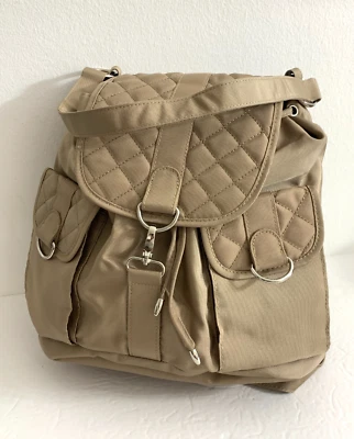 Travelon Mochila Beige Acolchado Bolso de Hombro Cordón Antirrobo RFID Foto 1 de 4