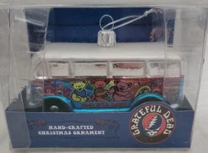 GRATEFUL DEAD DANCING BEAR BLOWN GLASS ORNAMENT - Picture 1 of 5