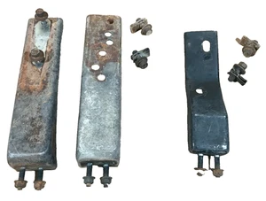 Exhaust Heat Shield Bracket with hardware 1999 2000 2001 2002 2003 F250 F350 - Picture 1 of 13
