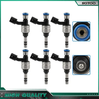 6x Inyectores de combustible para Chevrolet Impala Cadillac CTS ATS XTS Buick LaCrosse 3,6 L Foto 1 de 4