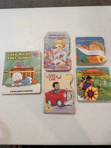 Vintage Konvolut 5 Pappbücher 1985-2004 Gute Nacht Baby Donald Disney & mehr - Bild 1 von 2