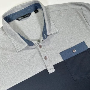 Travis Mathew Polo Shirt Men's XL Golf Performance Chest Pocket Preppy Athletic - Picture 1 of 6
