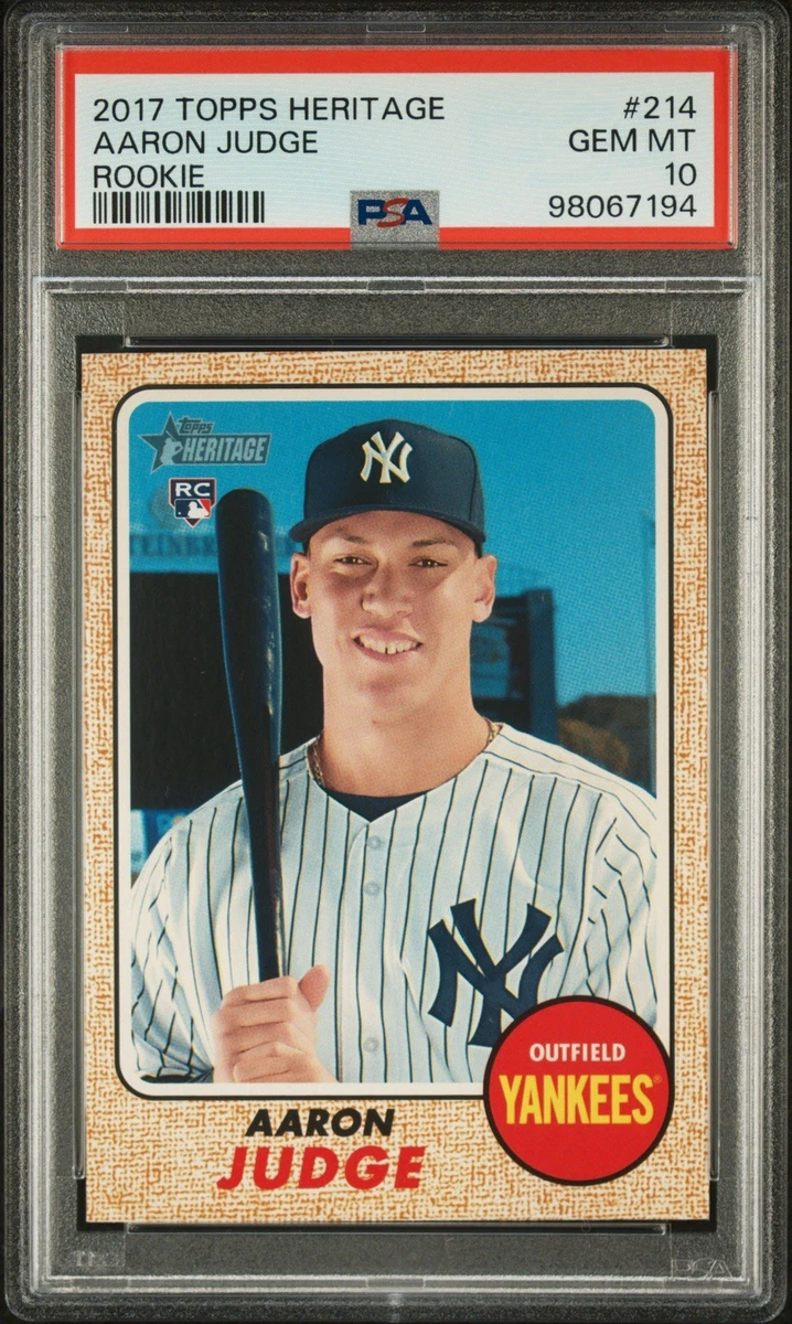 2017 Topps Heritage - Aaron Judge #214 for sale | eBay