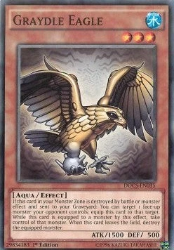 YuGiOh Graydle Eagle DOCS-EN035 Common Englisch NM 1st - Bild 1 von 2