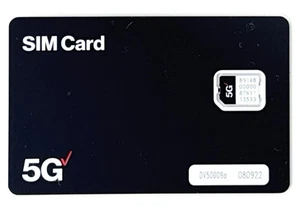 Lot 10 Verizon 5G LTE SIM Card Nano (4FF) with NFC | New Activation & Replacemet - Picture 1 of 1