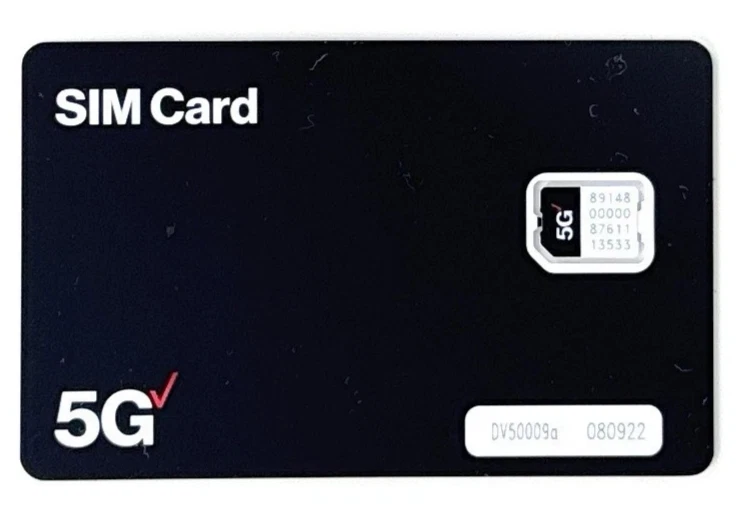 Lot 10 Verizon 5G LTE SIM Card Nano (4FF) with NFC | New Activation & Replacemet - Image 1 of 2