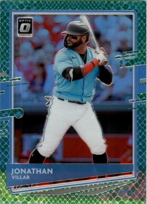 2020 Donruss Optic Green Dragon #144 Jonathan Villar /84 - BB - Image 1 of 2