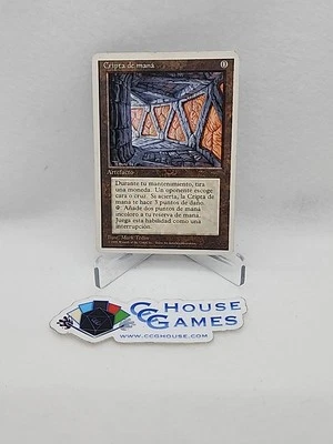 MTG Mana Crypt White Border Book Promo FWB Italian Rare Magic Commander CCGHouse - Image 1 of 4