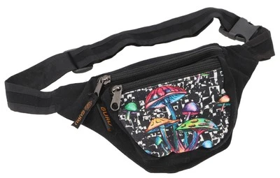 Praktische Gürteltasche, Ethno Bauchtasche Sidebag, Crossbag - Magic Mushroom - Bild 1 von 4