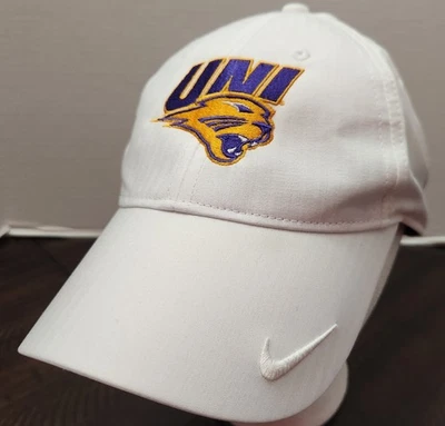Nike Dri-Fit Heritage88 Northern Iowa Adjustable Hat Adult One Size White - Image 1 of 4