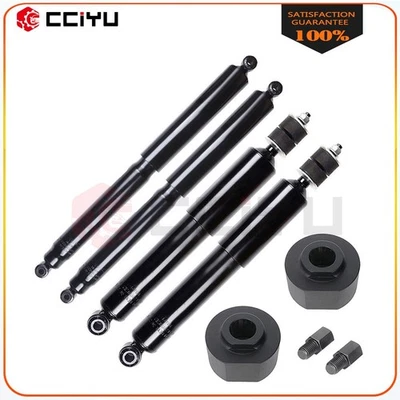 2X 2.5" Front Leveling Kit & 4X Shocks Struts For Ford F-250 F-350 Super Duty Foto 1 de 4