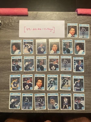 1982-83 OPC Toronto Maple Leafs Cards 26 Team Lot Nhl 🏒 - Image 1 of 4