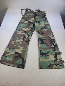 Pantalones de protección química USGI para hombre ropa militar mediana larga Woodland NF - Imagen 1 de 13