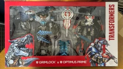 Transformers Platinum Optimus Prime & Grimlock - Image 1 of 3