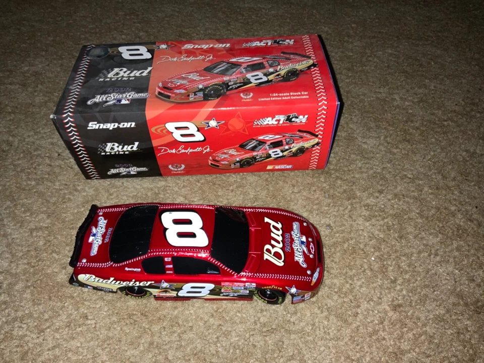 Dale Earnhardt Jr. #8 Budweiser MLB All-star Game 2002 NASCAR Action 1 24