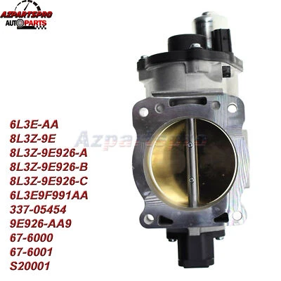 Throttle Body w/ TPS Sensor For 2005-2010 Ford F150 F250 F350 F450 F550 V8 5.4L - Image 1 of 4