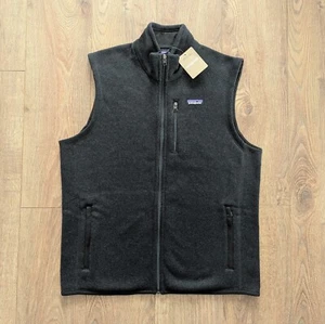 PATAGONIA GOOGLE Hombre Mejor Suéter Chaleco Talla L Negro Aire Libre Trekking - Imagen 1 de 24