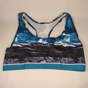 Knobby Women Active Crop Sports Bra Bralette Size 16 Diamond Beach Brand New - Picture 1 of 6