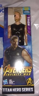 Marvel Infinity War Titan Hero Series 12" Thor con puerto Titan Hero Power FX Foto 1 de 2