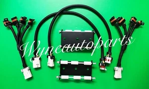 Coil Pack Relocation Kit Fit LS1 LS6 LSX 36'' Harness & S/S Black Paint Bracket - Picture 1 of 5