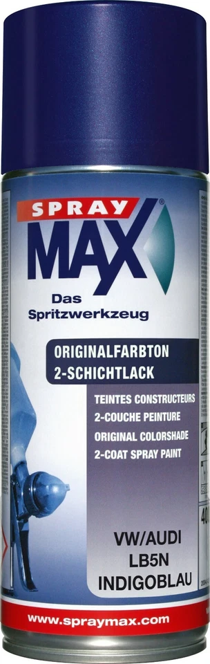 SprayMax Originalfarbton Lackspray für VW LB5N Indigoblau met 687005 - Bild 1 von 1