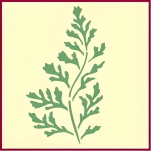 FERN 2 STENCIL - BORDER STENCIL - DIY - The Artful Stencil - Picture 1 of 7