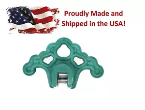 Green Plastic Roof Ice Snow Standing Seam Metal Roof Guards 1, 5 or 10 pack - Picture 1 of 15